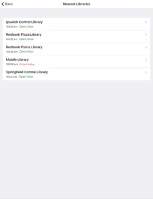 Libraries android App screenshot 1